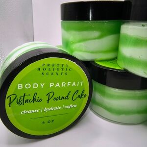 Pistachio Pound Cake Body Parfait